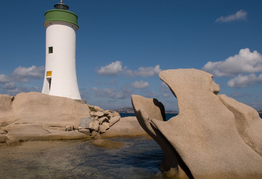 Lighthouse at Cape Melkeok, Babeldaob Island (Melkeok), Palau